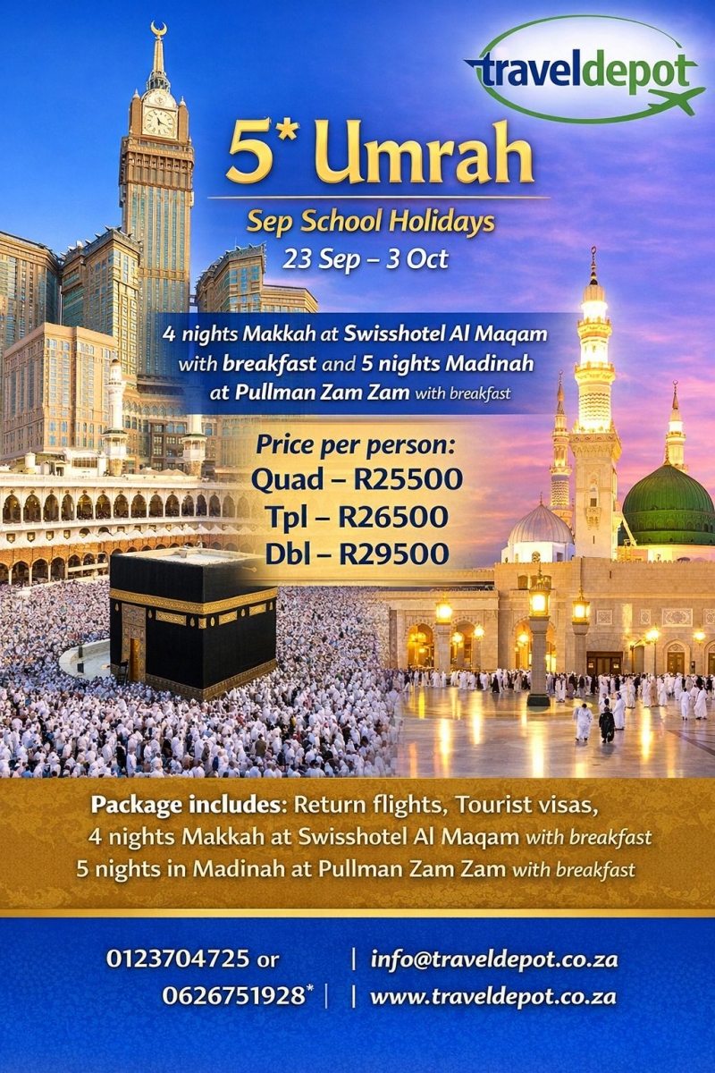 umrah september school holidays