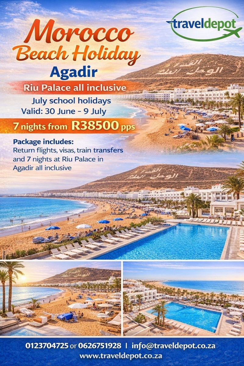 agadir beach holiday morocco special
