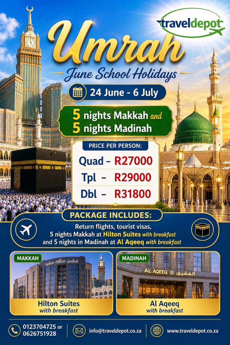 umrah platinum june school holidays