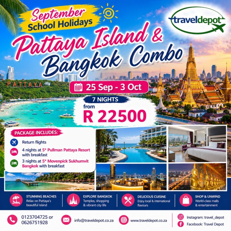 pattaya and bangkok combo special