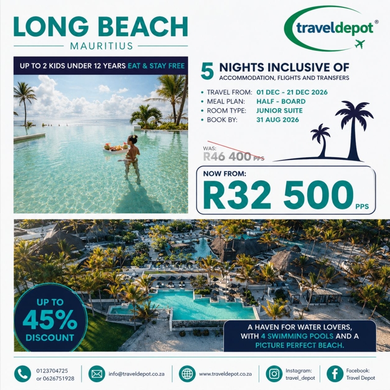 long beach mauritius december special